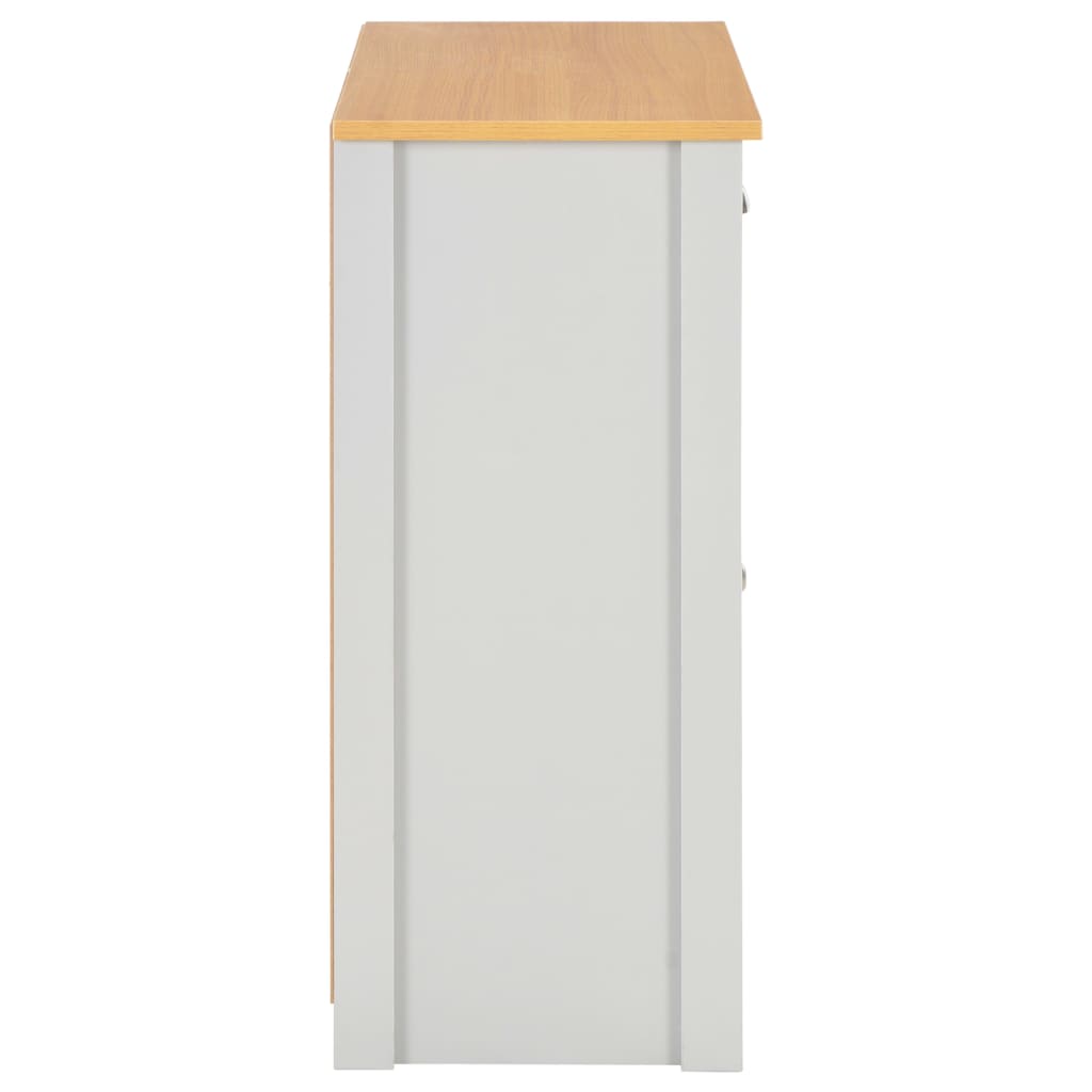 Credenza Grigia 79x35x81 cm - homemem39