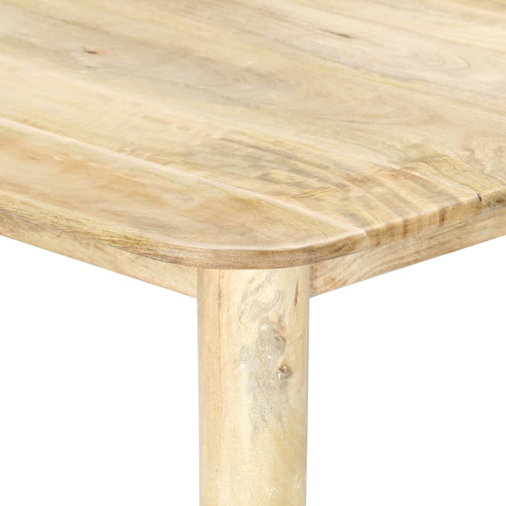 Tavolo da Pranzo 180x90x76 cm in Legno Massello di Mango - homemem39