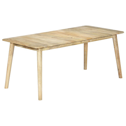 Tavolo da Pranzo 180x90x76 cm in Legno Massello di Mango - homemem39