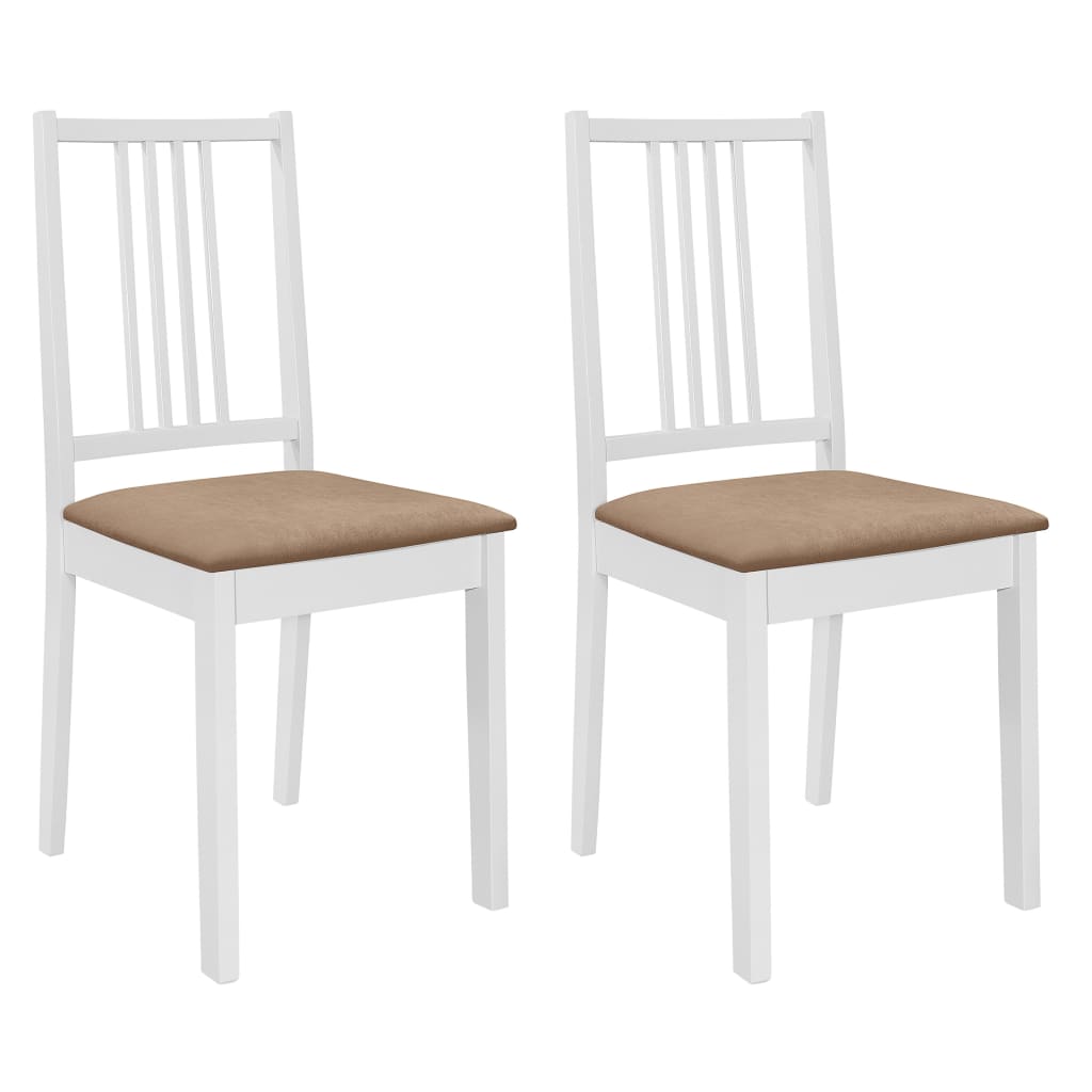 Set da Pranzo 3 pz in MDF Bianco - homemem39