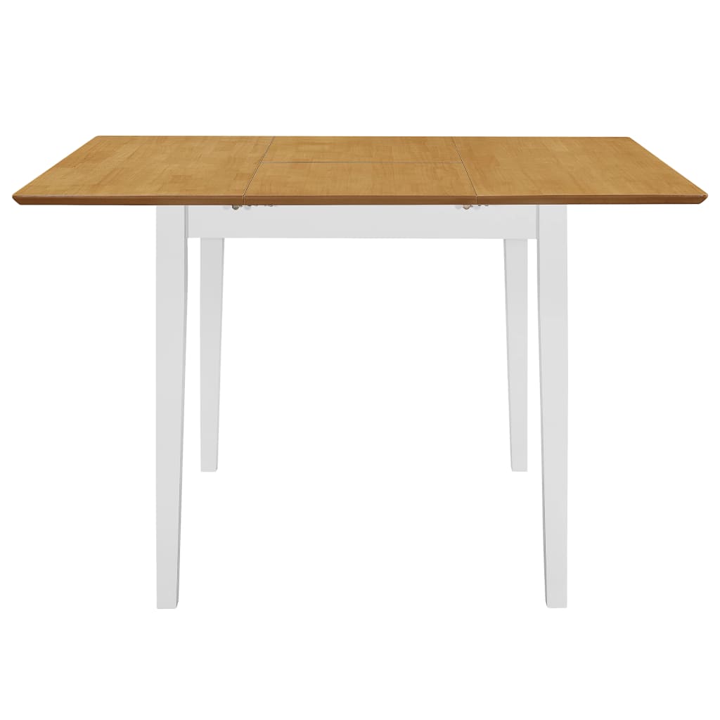 Set per Sala da Pranzo 5 pz in MDF Bianco - homemem39