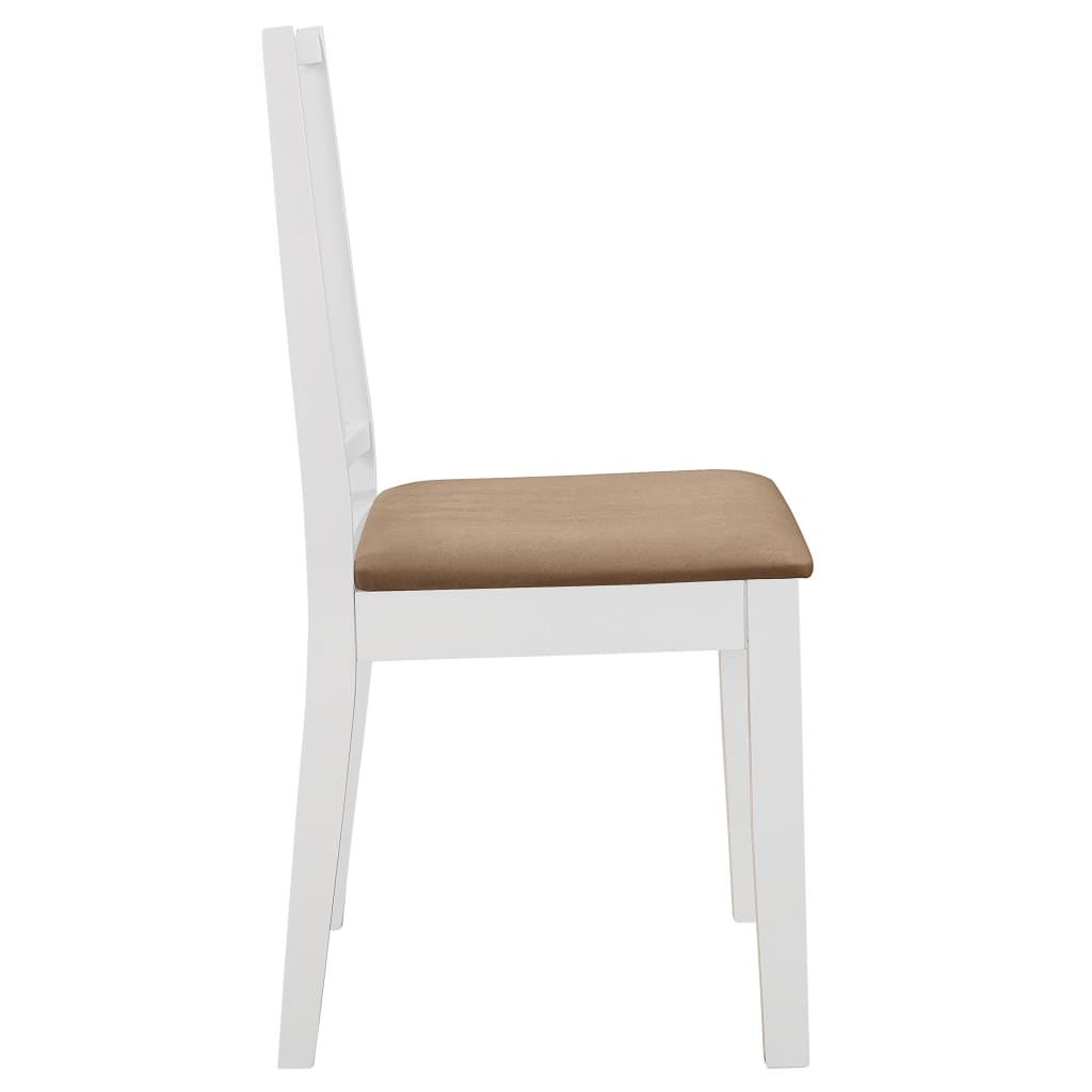 Set per Sala da Pranzo 5 pz in MDF Bianco - homemem39