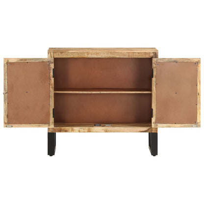 Credenza 80x30x76 cm in Legno Massello di Mango - homemem39