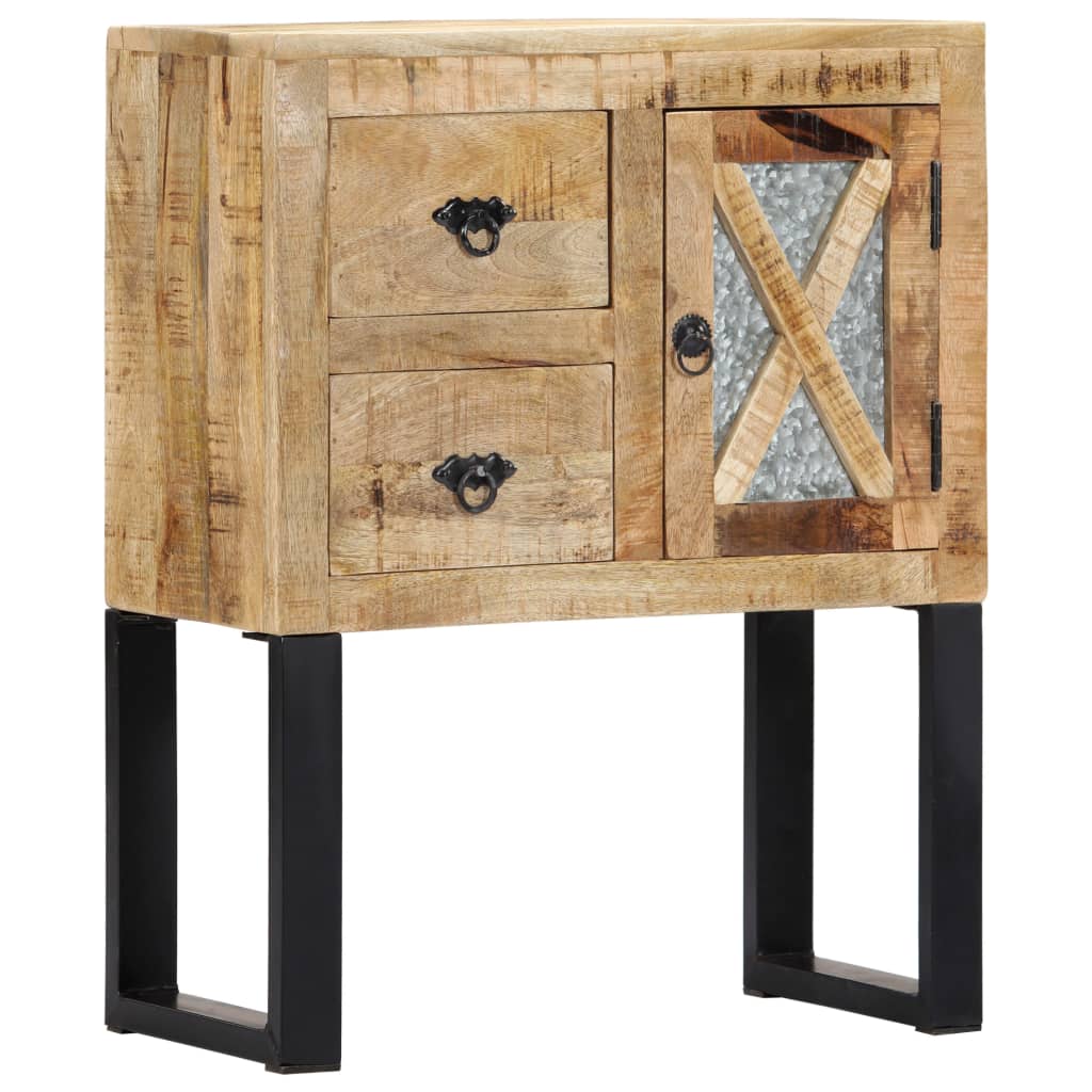 Credenza 60x30x76 cm in Legno Massello di Mango - homemem39