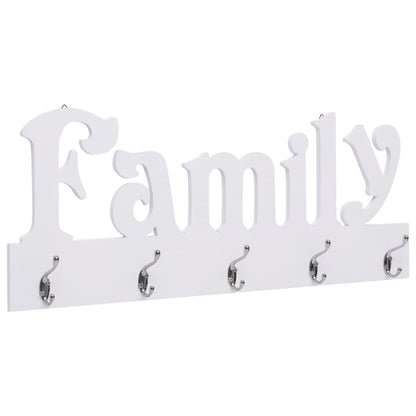 Appendiabiti a Muro FAMILY 74x29,5 cm - homemem39