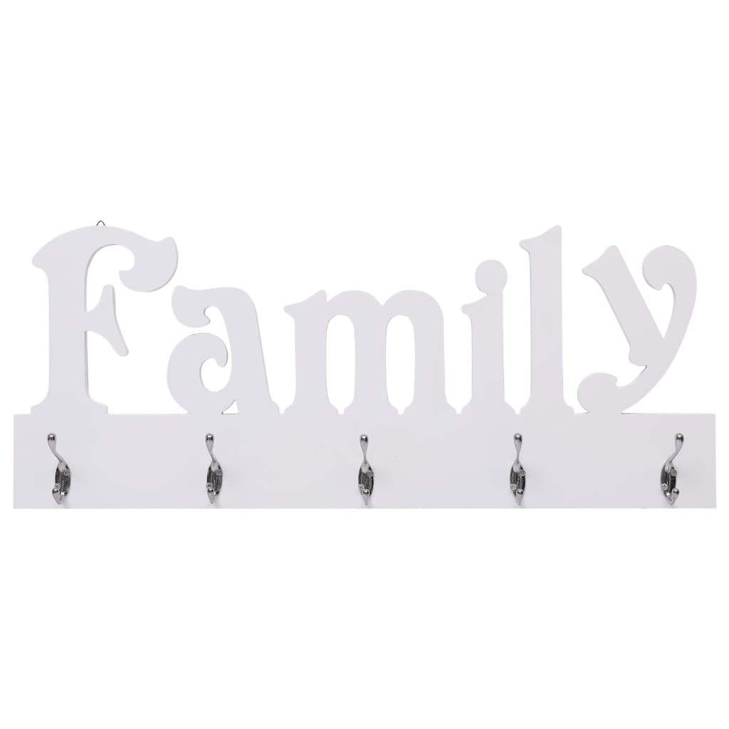 Appendiabiti a Muro FAMILY 74x29,5 cm - homemem39