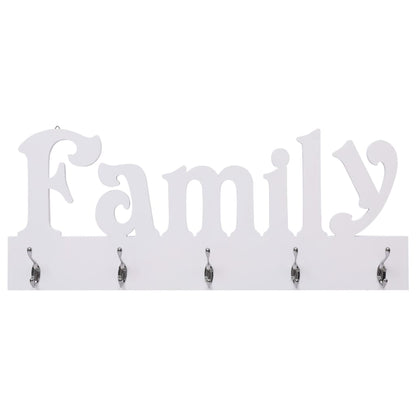 Appendiabiti a Muro FAMILY 74x29,5 cm - homemem39