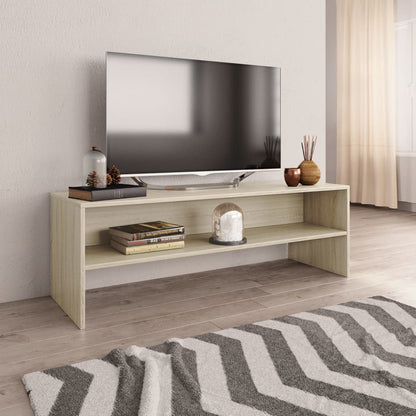 Mobile Porta TV Rovere Sonoma 120x40x40 cm in Legno Multistrato - homemem39