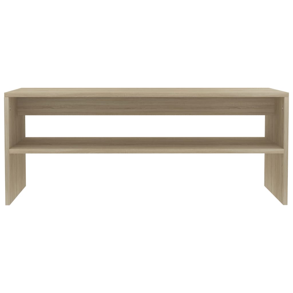 Tavolino da Salotto Rovere Sonoma 100x40x40cm Legno Multistrato - homemem39