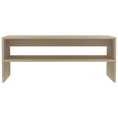 Tavolino da Salotto Rovere Sonoma 100x40x40cm Legno Multistrato - homemem39