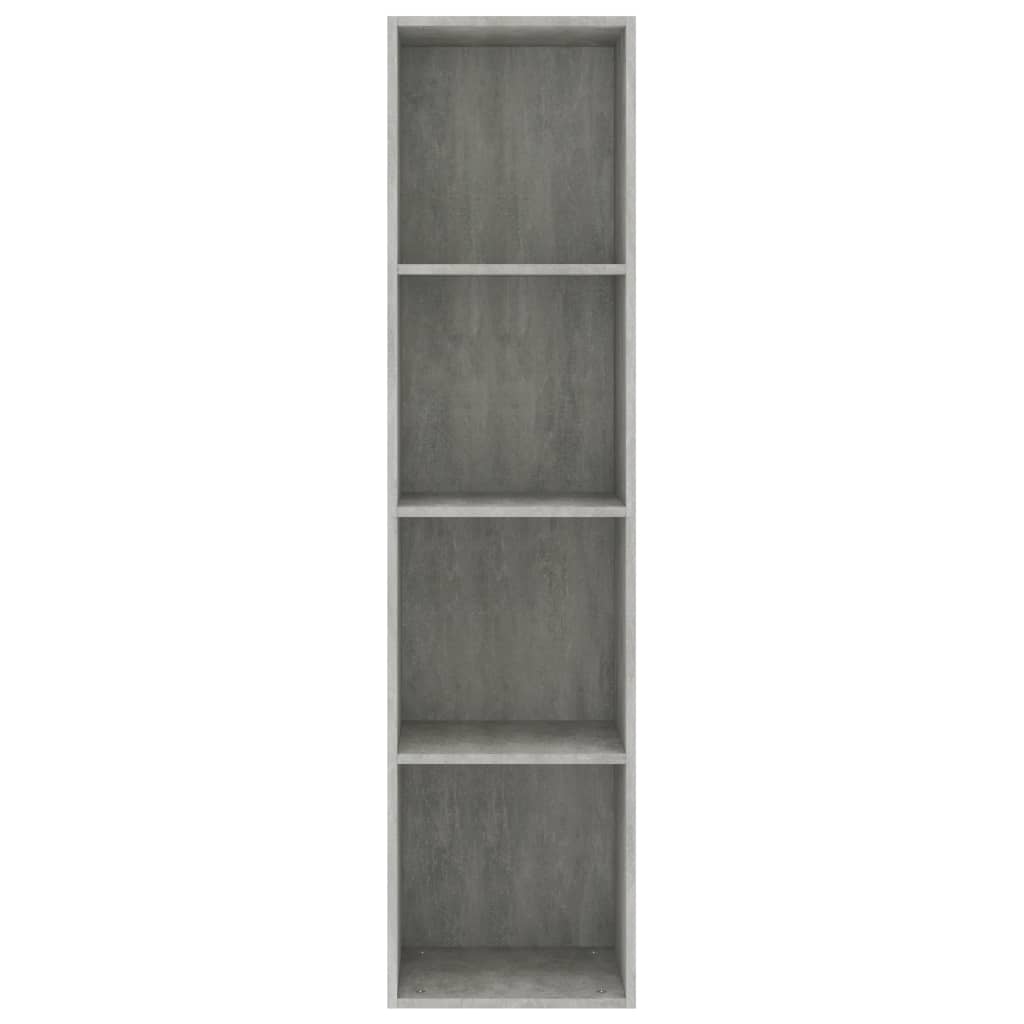 Libreria/Mobile TV Grigio Cemento 36x30x143 cm in Multistrato - homemem39