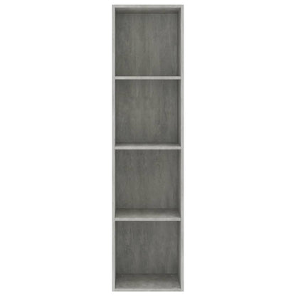 Libreria/Mobile TV Grigio Cemento 36x30x143 cm in Multistrato - homemem39