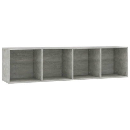 Libreria/Mobile TV Grigio Cemento 36x30x143 cm in Multistrato - homemem39