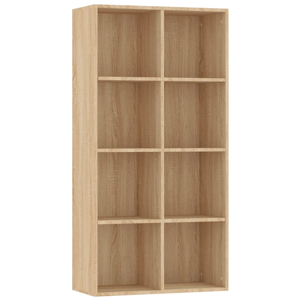 Libreria/Credenza Rovere Sonoma 66x30x130 cm Legno Multistrato - homemem39