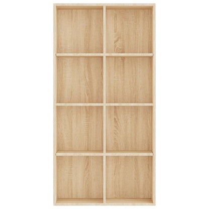 Libreria/Credenza Rovere Sonoma 66x30x130 cm Legno Multistrato - homemem39