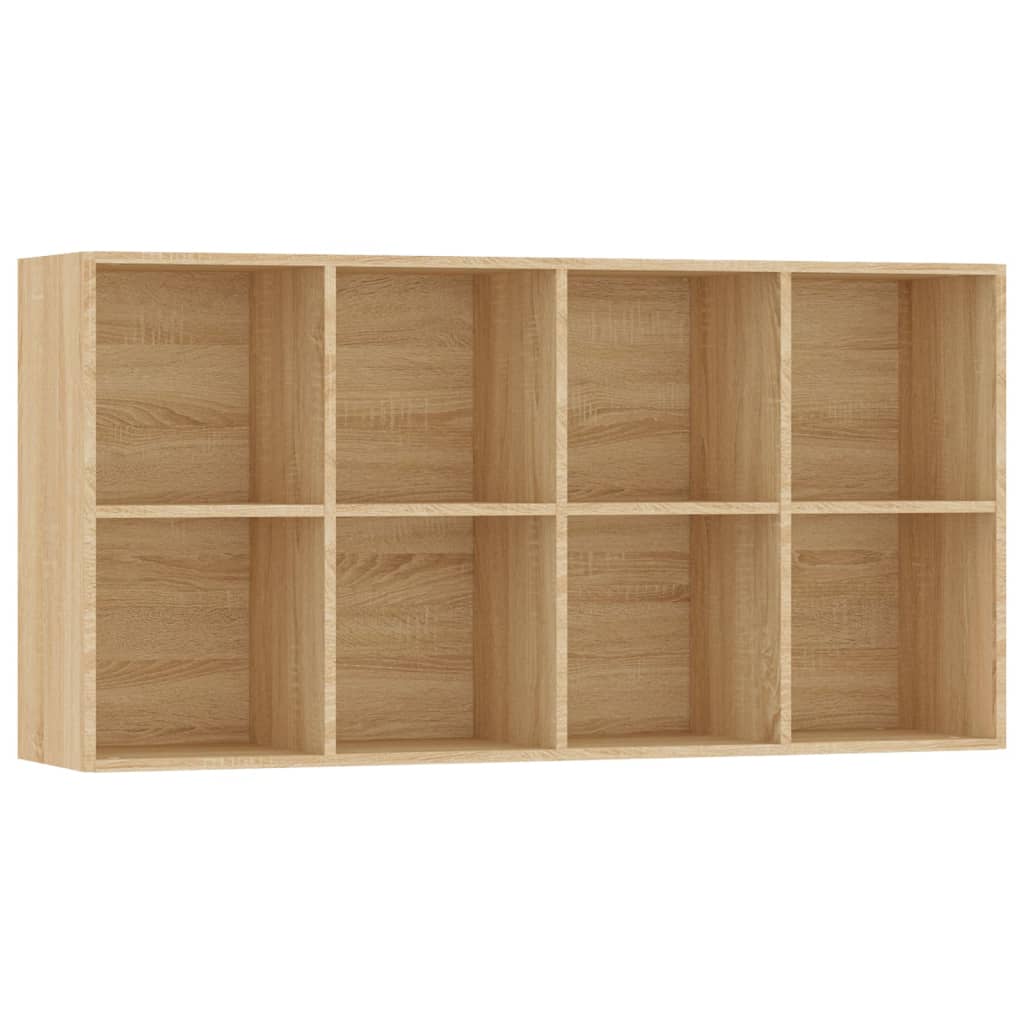 Libreria/Credenza Rovere Sonoma 66x30x130 cm Legno Multistrato - homemem39