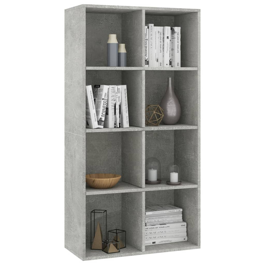 Libreria/Credenza Grigio Cemento 66x30x130 cm in Truciolato - homemem39