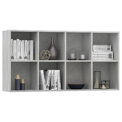 Libreria/Credenza Grigio Cemento 66x30x130 cm in Truciolato - homemem39