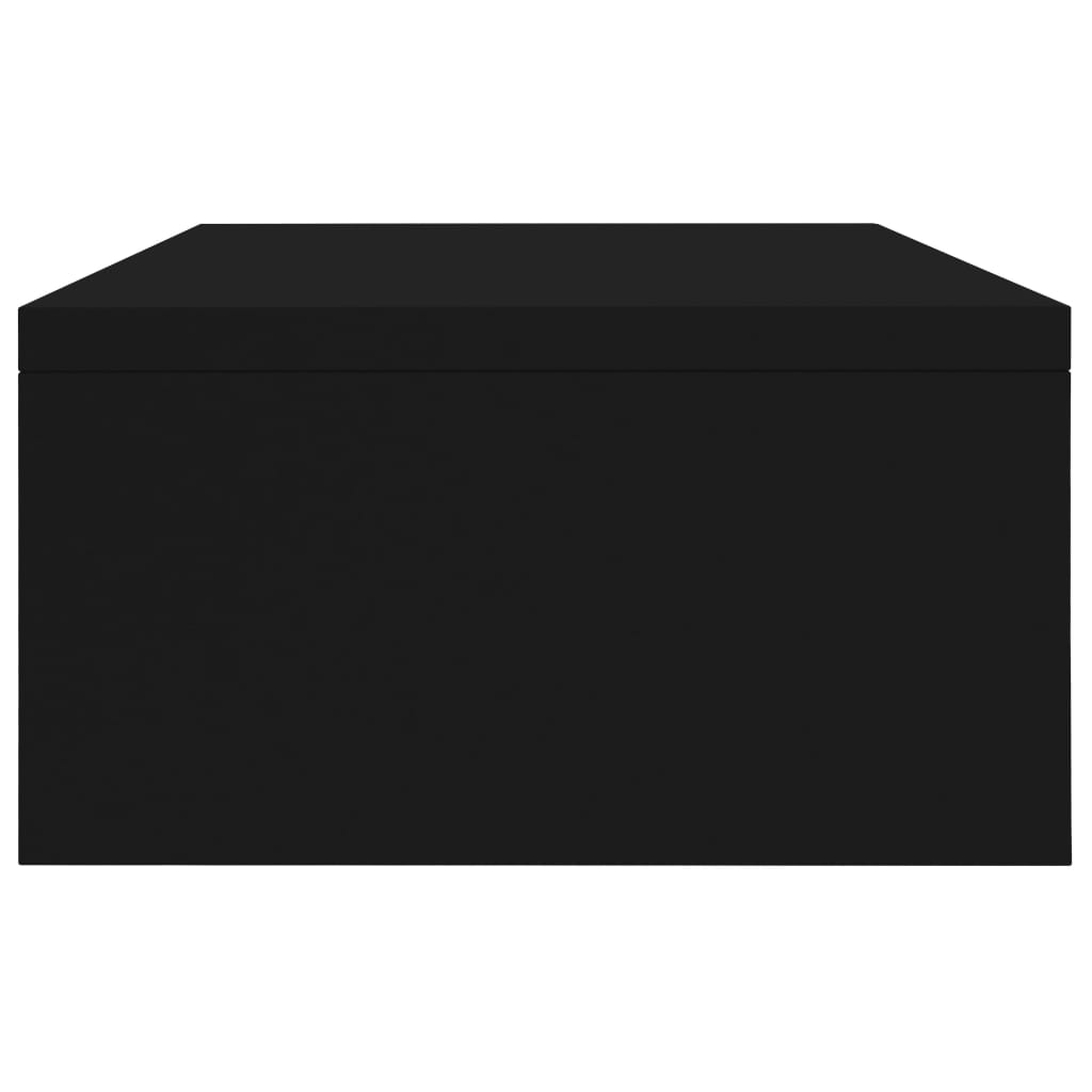 Supporto per Schermo Nero 42x24x13 cm in Truciolato - homemem39