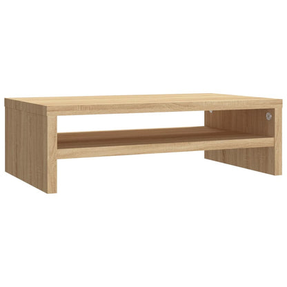 Supporto per Schermo Rovere Sonoma 42x24x13 cm in Truciolato - homemem39