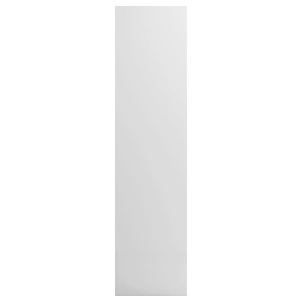 Armadio Bianco Lucido 50x50x200 cm in Legno Multistrato - homemem39