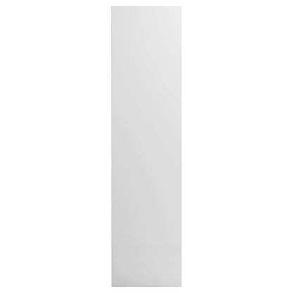 Armadio Bianco Lucido 50x50x200 cm in Legno Multistrato - homemem39