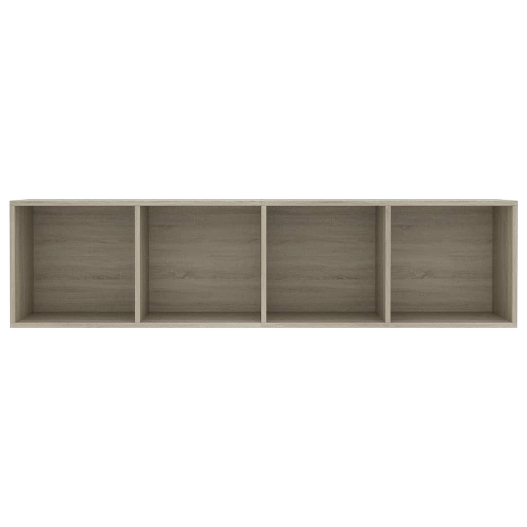 Libreria/Mobile TV Rovere Sonoma 143x30x36 cm - homemem39