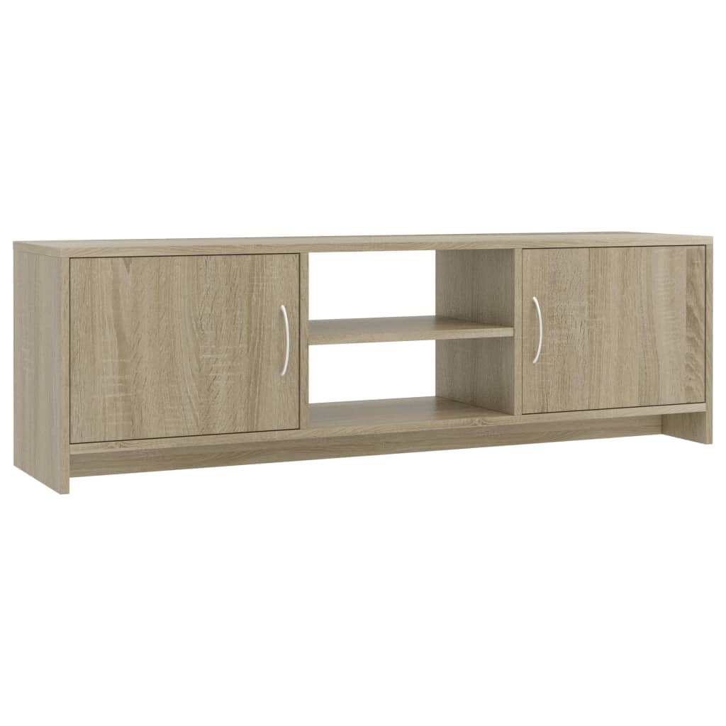 Mobile Porta TV Rovere Sonoma 120x30x37,5 cm Legno Multistrato - homemem39