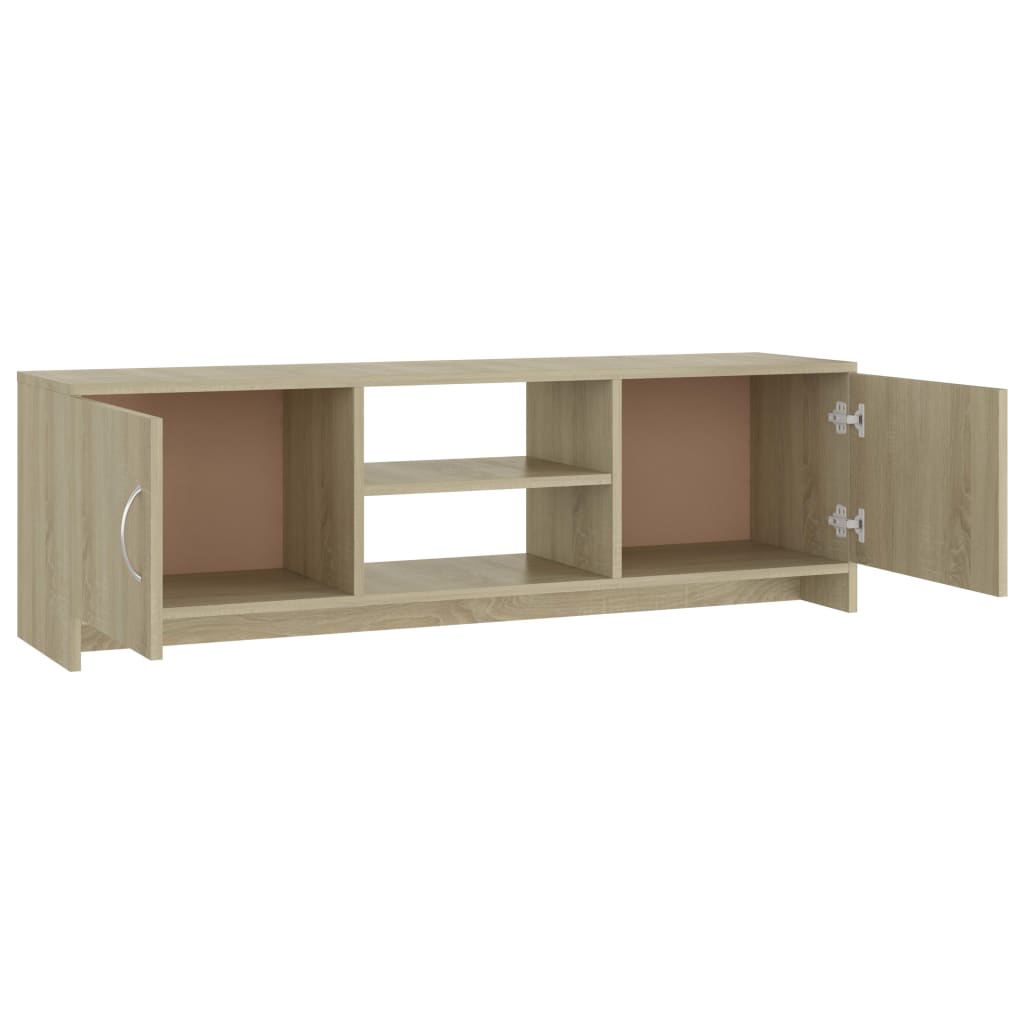 Mobile Porta TV Rovere Sonoma 120x30x37,5 cm Legno Multistrato - homemem39