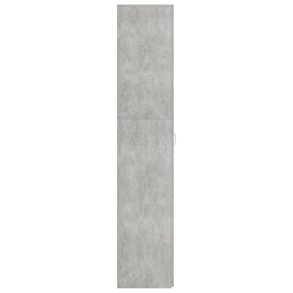 Scarpiera Grigio Cemento 80x35,5x180 cm in Truciolato - homemem39