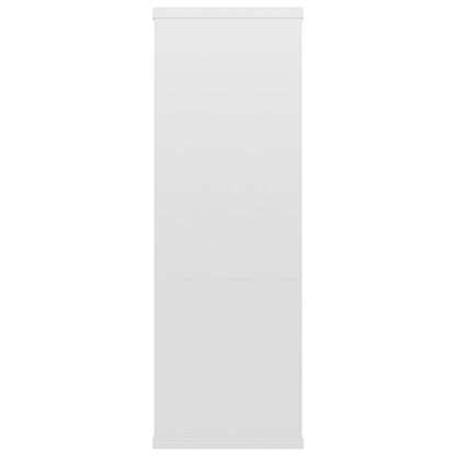 Mensole a Muro Bianco Lucido 104x20x58,5 cm in Truciolato - homemem39