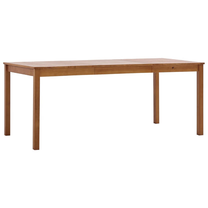 Tavolo da Pranzo Marrone Miele 180x90x73 cm in Legno di Pino - homemem39