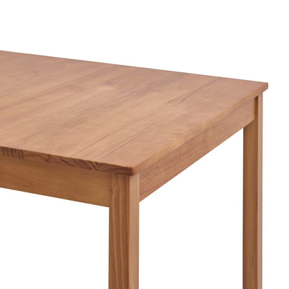 Tavolo da Pranzo Marrone Miele 180x90x73 cm in Legno di Pino - homemem39