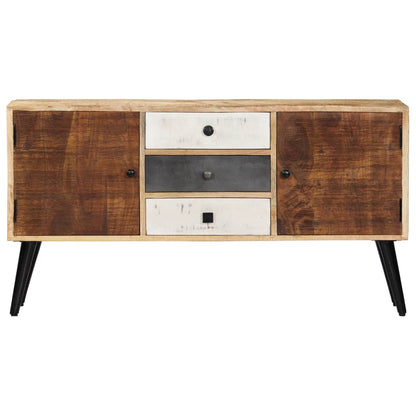 Credenza 118x30x62 cm in Legno Massello di Mango - homemem39