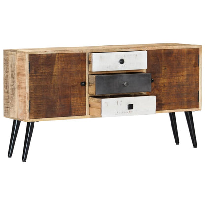 Credenza 118x30x62 cm in Legno Massello di Mango - homemem39