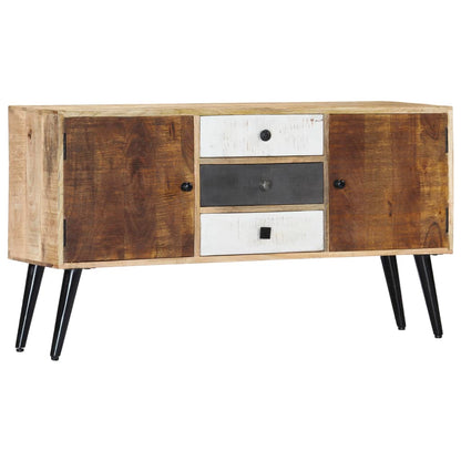 Credenza 118x30x62 cm in Legno Massello di Mango - homemem39