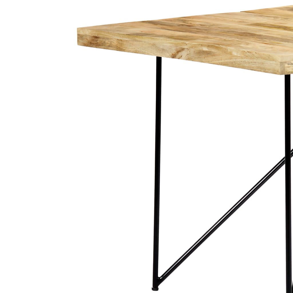 Tavolo da Pranzo 180x90x76 cm in Legno Massello di Mango - homemem39