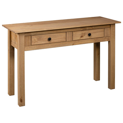 Tavolo Consolle 110x40x72 cm Legno Massello Pino Panama Range - homemem39