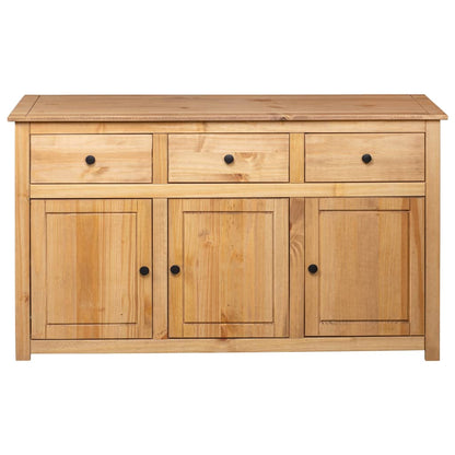 Credenza 135x40x80 cm in Legno Massello di Pino Panama Range - homemem39