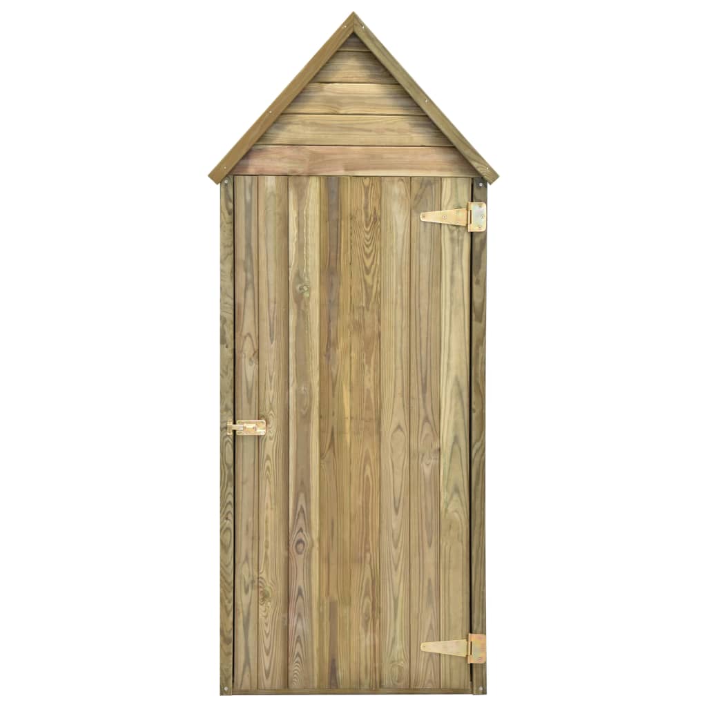 Capanno da Giardino con Porta 77x28x178 cm in Pino Impregnato - homemem39