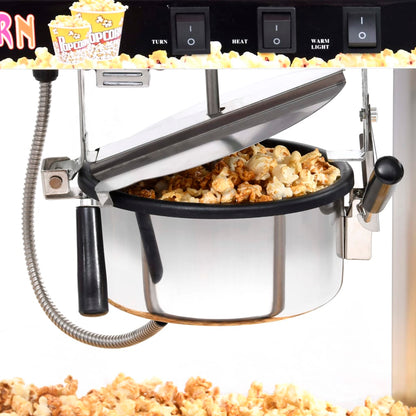 Macchina per Popcorn con Pentola in Teflon 1400 W - homemem39