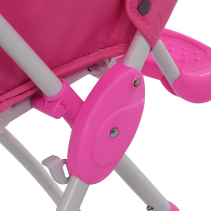 Seggiolone Pappa per Bambini Rosa e Bianco - homemem39