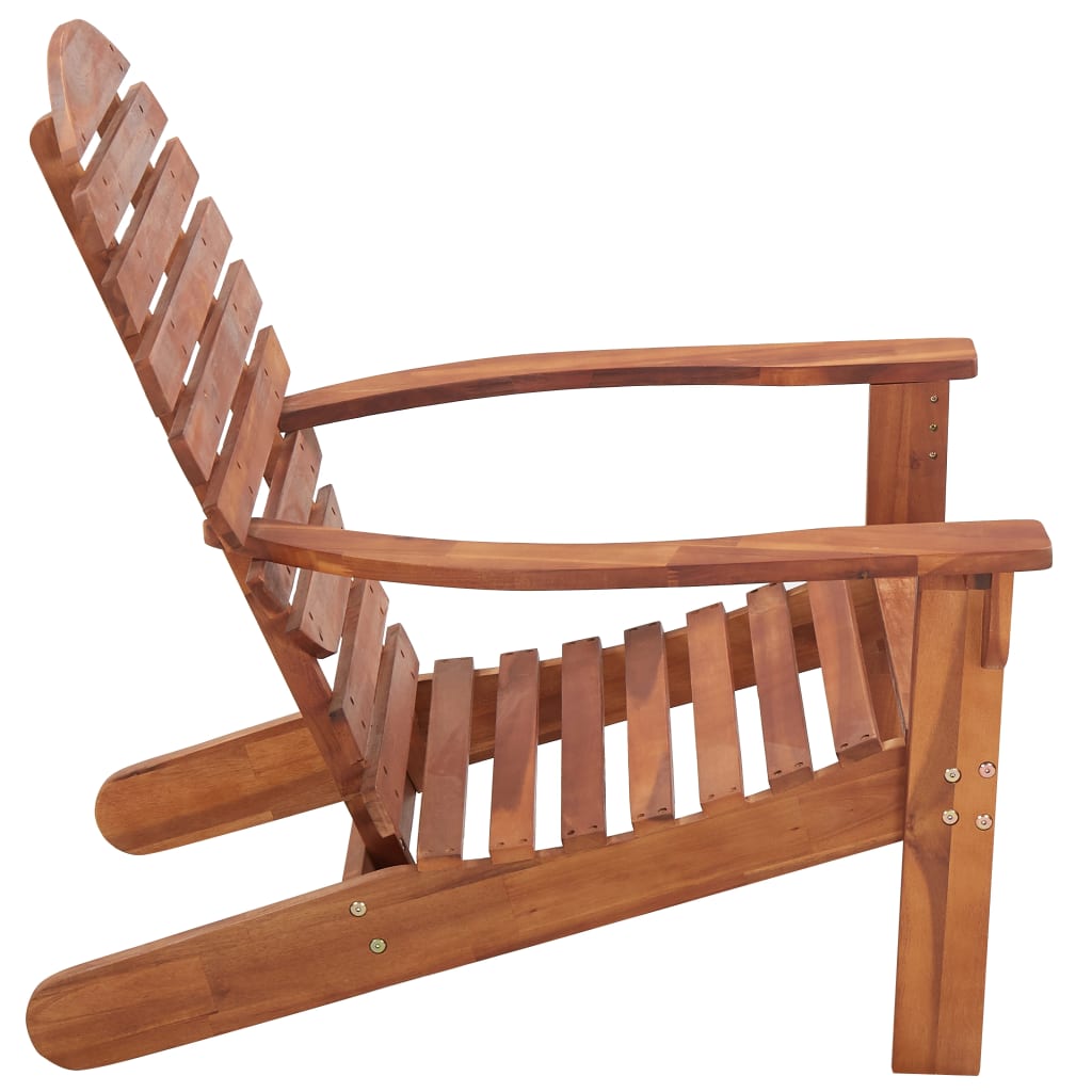 Sedia Adirondack in Legno Massello di Acacia - homemem39