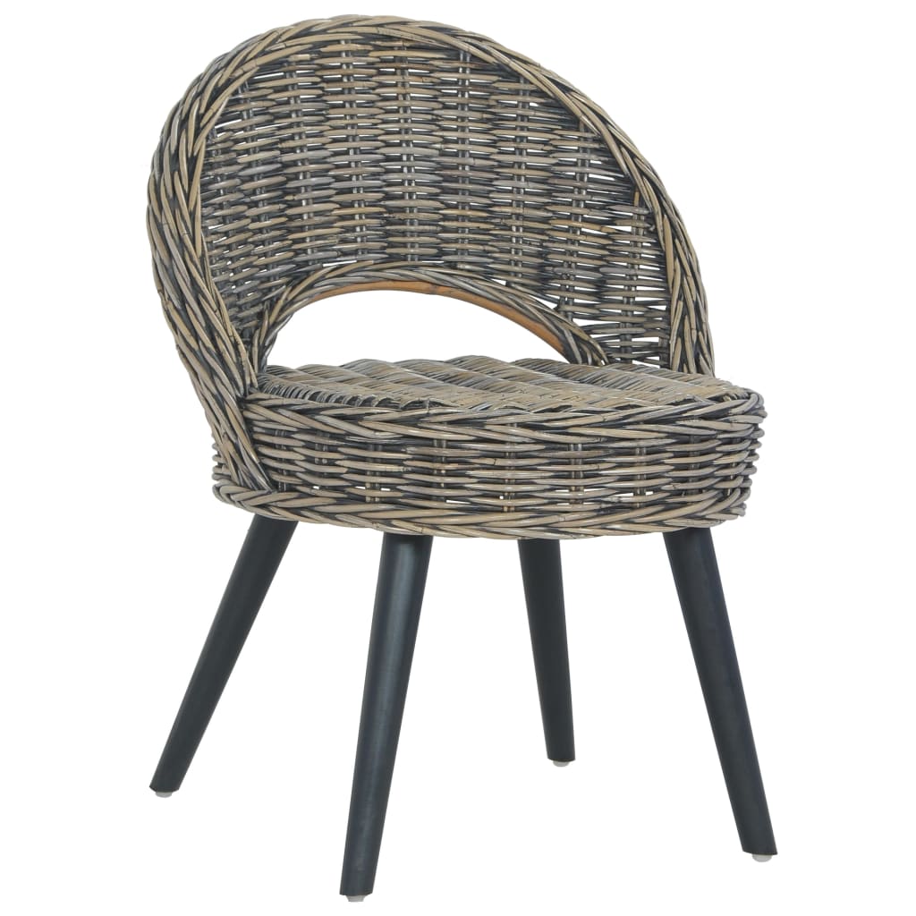 Poltrona in Rattan Kubu Nero - homemem39