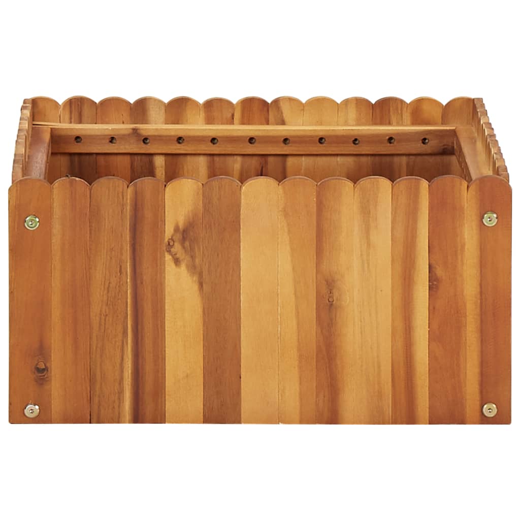 Letto Rialzato da Giardino 50x50x25 cm Legno Massello di Acacia - homemem39