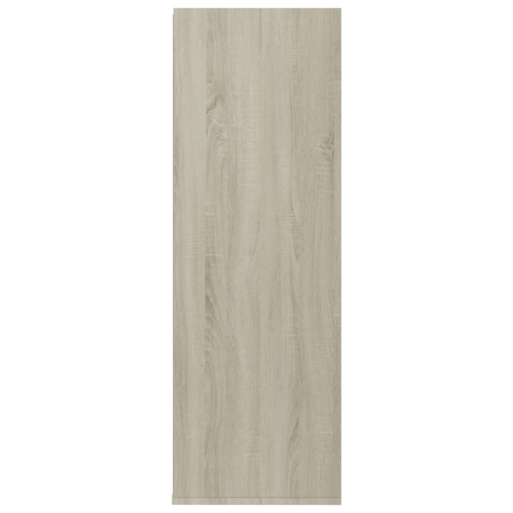 Scarpiera Rovere Sonoma 54x34x100,5 cm in Legno Multistrato - homemem39