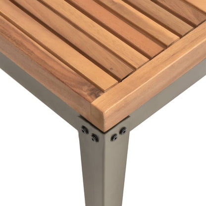 Tavolino da Caffè per Giardino 110x55x36 cm Massello di Acacia - homemem39