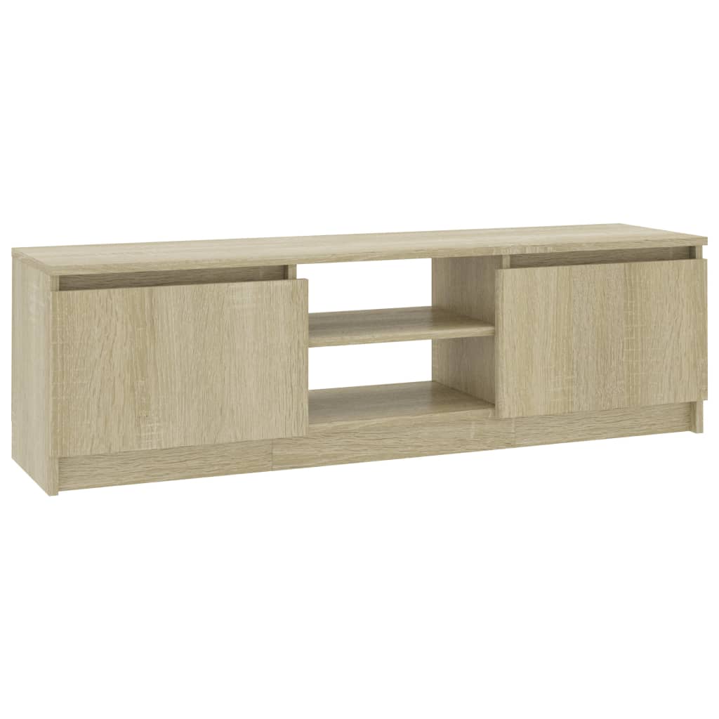 Mobile Porta TV Rovere Sonoma 120x30x35,5 cm Legno Multistrato - homemem39