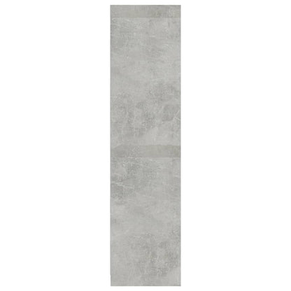 Armadio Grigio Cemento 100x50x200 cm in Legno Multistrato - homemem39