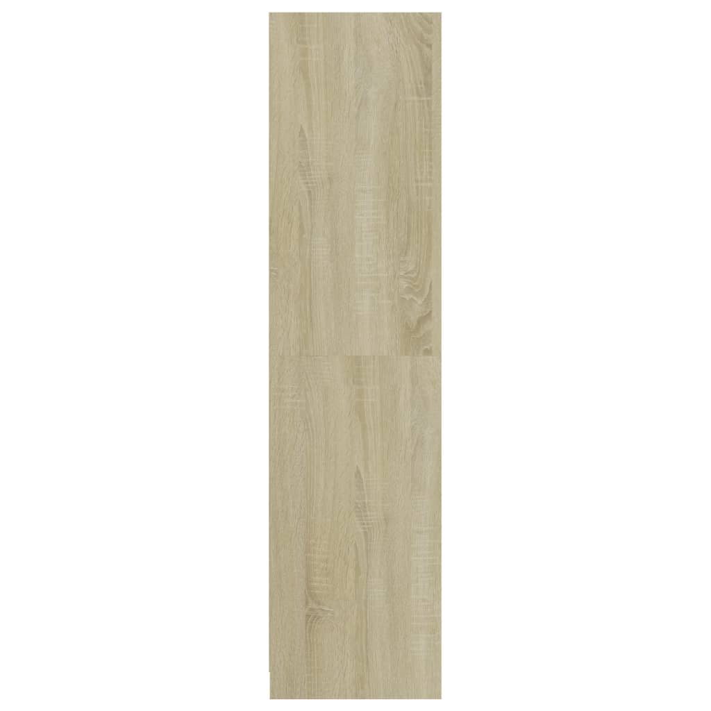 Armadio Cassetti Rovere Sonoma 50x50x200 cm Legno Multistrato - homemem39